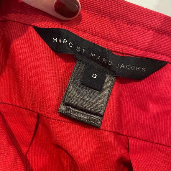Marc Jacobs Red Bow Cord Dress - Picture 4 of 4